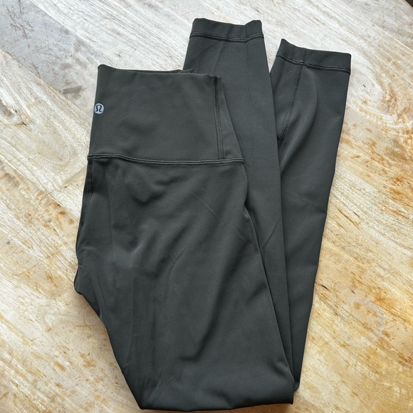 Pants - Lululemon olive green Align Leggings